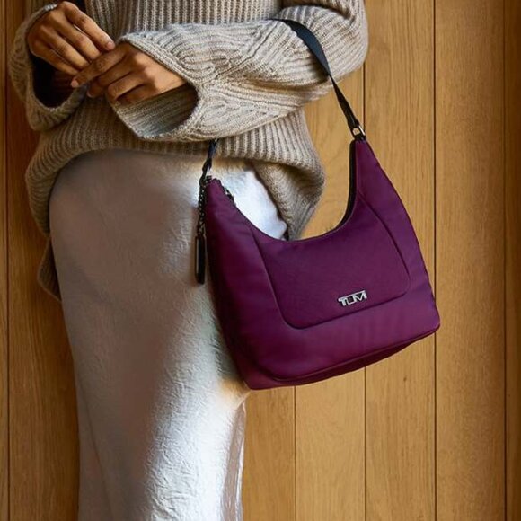 Tumi VOYAGEUR Vinita Shoulder Bag 148543 A227 196647 Sweet Plum NWT